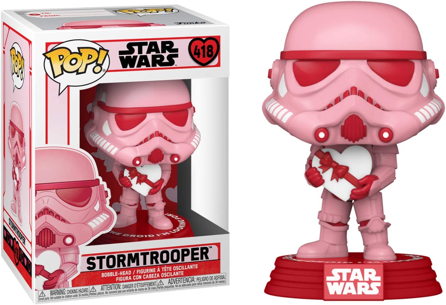 Funko Pop! Star Wars San Valentin - Darth Vader - CocoLiso