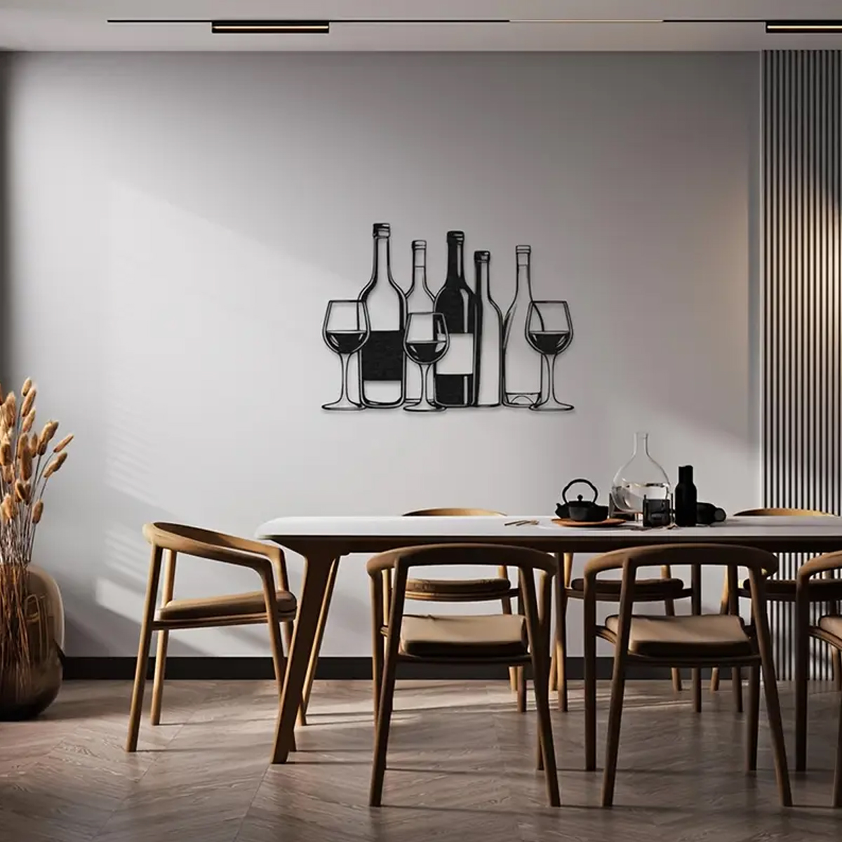 5 botellas de vino y 3 copas - Image 3