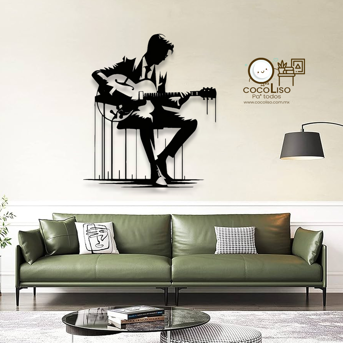 Hombre guitarrista, guitarra acústica - Image 3