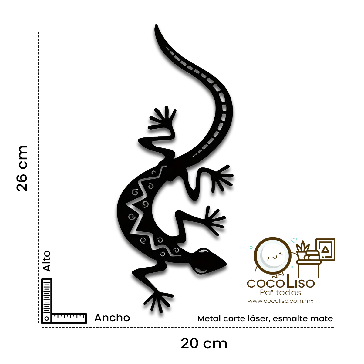 Salamandra grecas triangulares y espirales