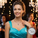 Gargantilla delgada  terminado liso con casquillo al centro - plata 925 - Image 2