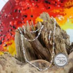 Juego cuentas de piedras naturales tonos pastel con mini casquillos - plata 925 - Image 3