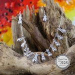 Juego gotas con casquillos - plata 925 - Image 3